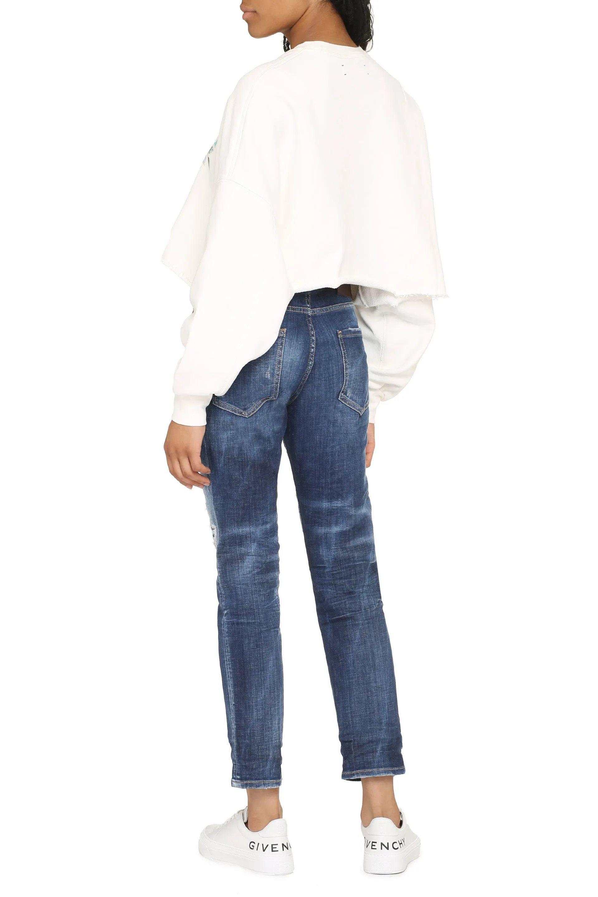 AMIRI Felpa in cotone con logo