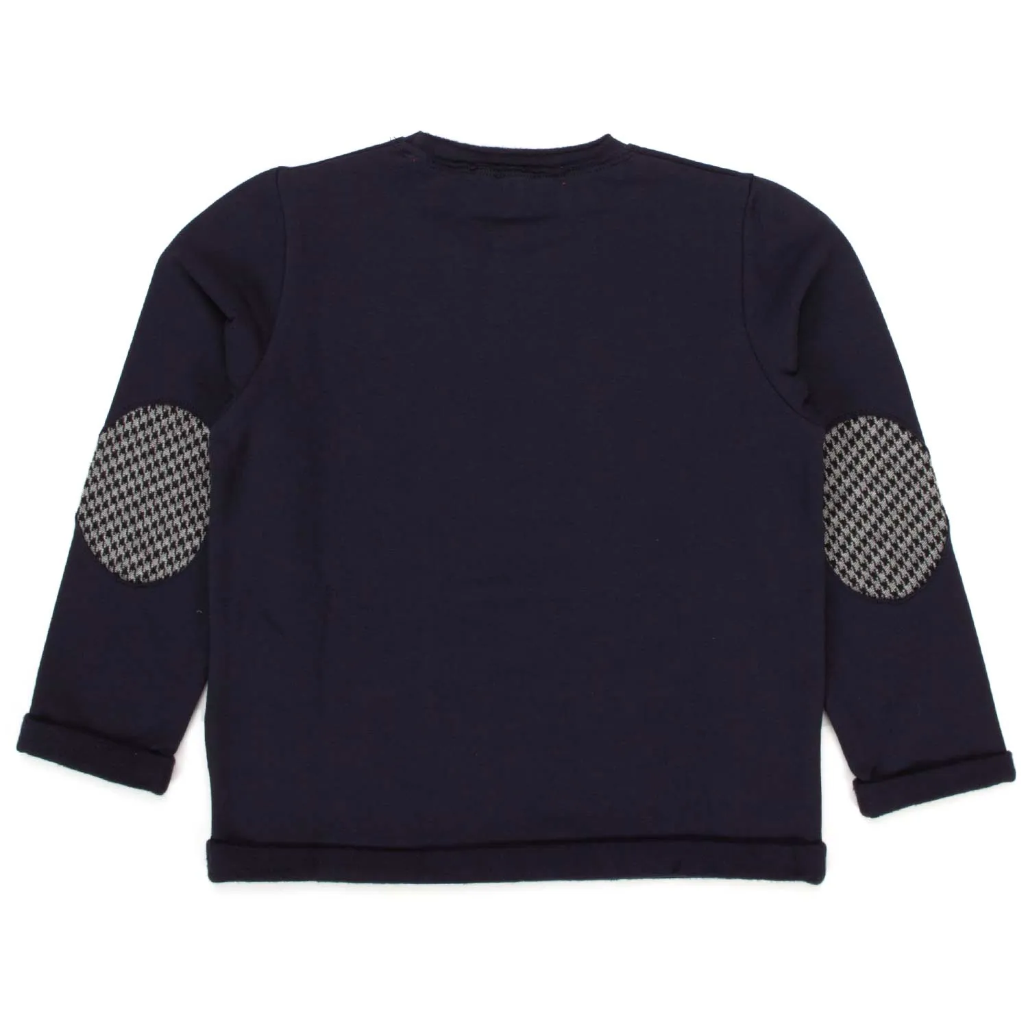 Felpa Blu Cotone Neonato Bimbo