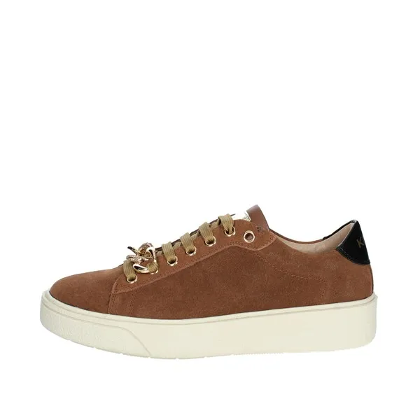 KEYS  SNEAKERS BASSA K-8432 CUOIO