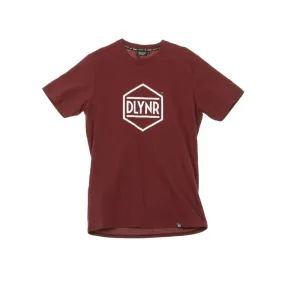 MAGLIETTA HEXAGON BORDEAUX BURGUNDY