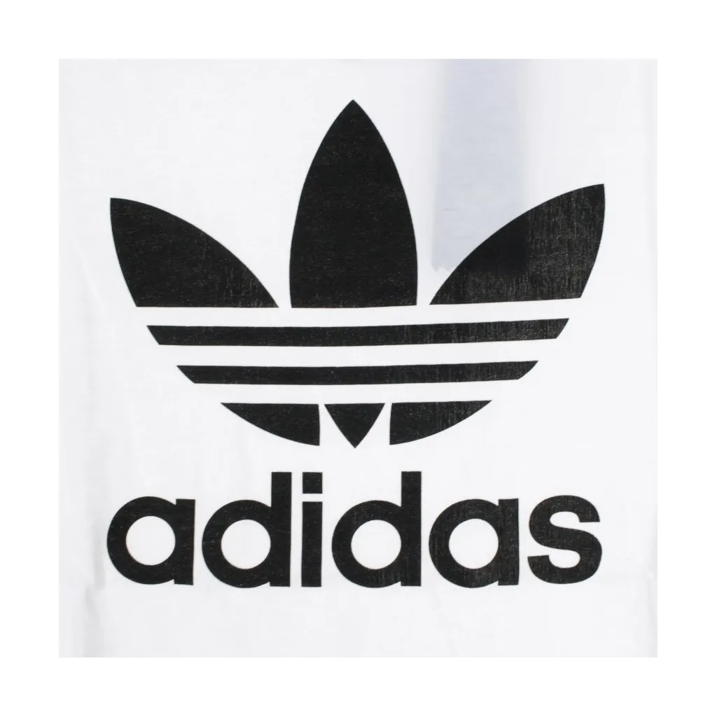 MAGLIETTA TREFOIL TEE WHITE/BLACK